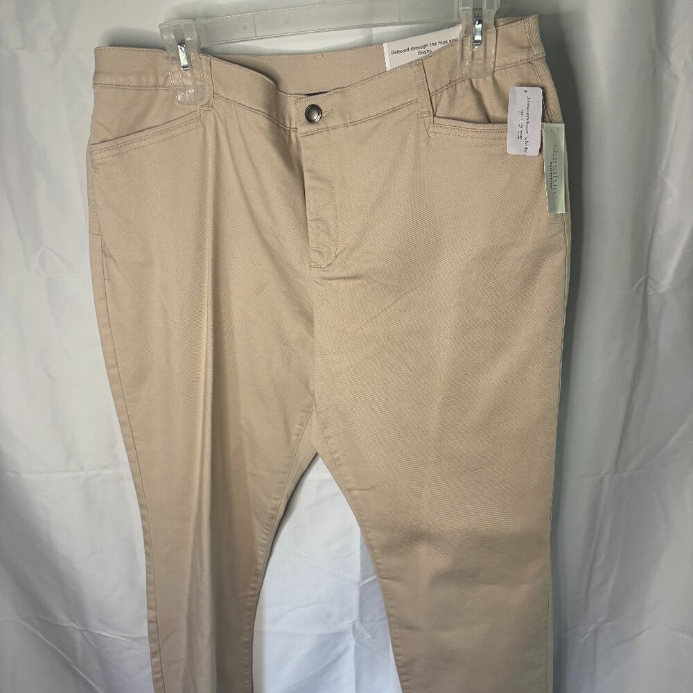 New! Christoper and Banks Straight-High Rise Jeans for- Women Size 18 W